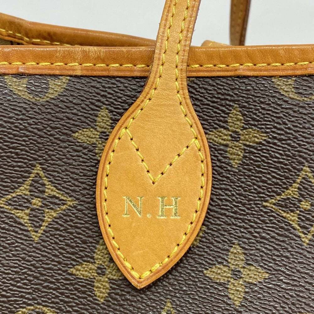 Louis Vuitton Monogram Canvas Tote with Tan Trim - Picture 6 of 14